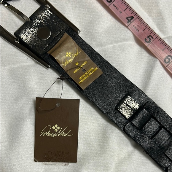 Bronze/Silver Decorative Belt by Patricia Nash! NWT Medium - Picture 6 of 8